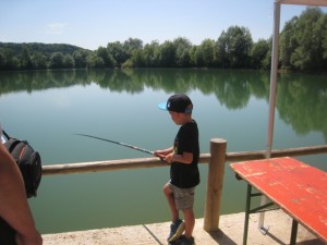 Pêche à l'étang de l'Orme