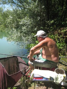 Pêche à l'étang de l'Orme