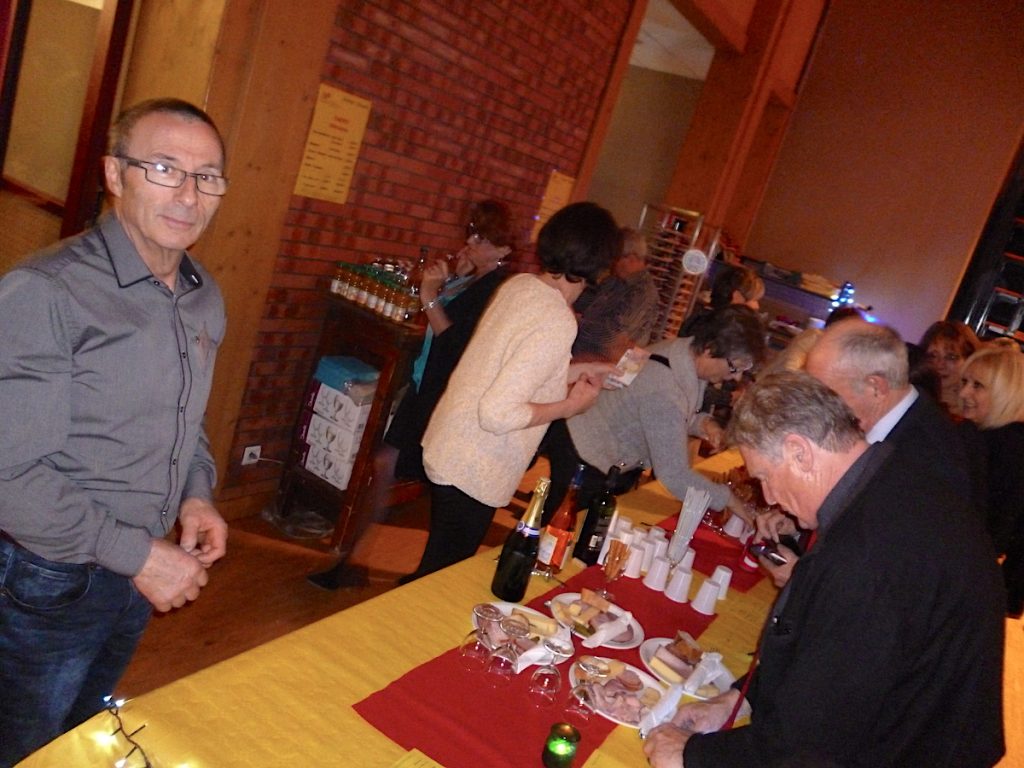 Armand Chambaz  à la soirée dansante à Villers-le-Lac - 1er janvier 2017